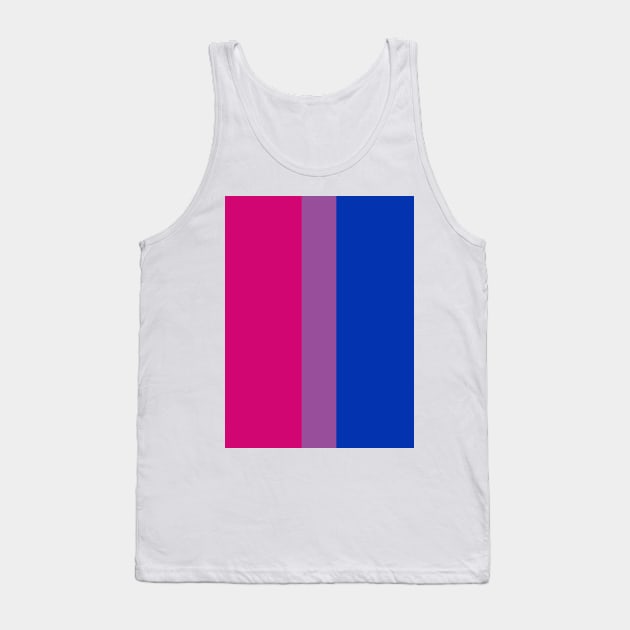 Proud Bisexual Pride Flag (Proud LGBTQ+ Community Pride Flag) Tank Top by Teeworthy Designs